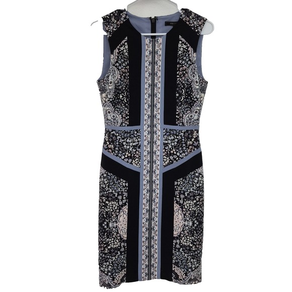 BCBGMaxAzria Dresses & Skirts - BCBG Maxazria Lauren Dress Womens 4 Multicolor  Sleeveless Sheath Lined NEW